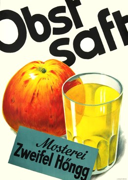 Obstsaft – Mosterei Zweifel Höngg, Hugo Laubi