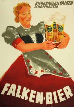 Falkenbier – Bierbrauerei FalkenSchaffhausen, Sandoz