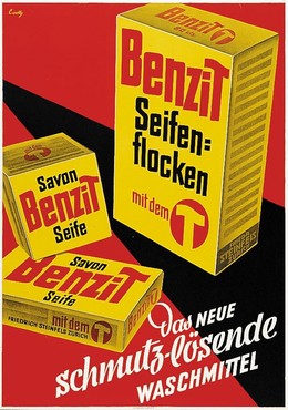 Benzit soap flakes, Hermann Alfred Koelliker