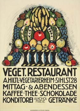 Hiltl Vegetarian Restaurant Zurich, Wilhelm Hartung