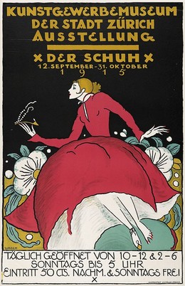 Kunstgewerbemuseum der Stadt Zürich -Ausstellung – Der Schuh 1915, Rudolf Urech