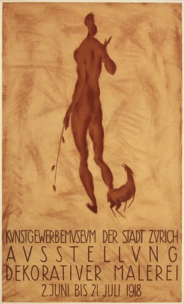 Kunstgewerbemuseum der Stadt Zürich -Ausstellung dekorativer Malerei, Otto Morach