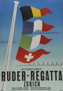 Ruder-Regatta Zürich, Artist unknown