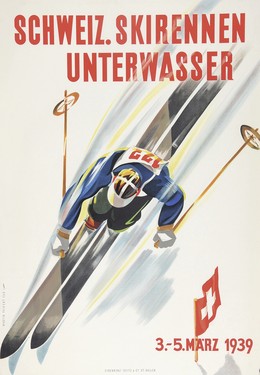 Schweiz. Skirennen Unterwasser, Martin Peikert