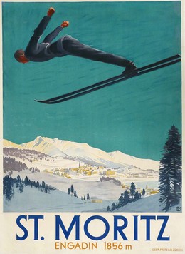 St. Moritz Engadin – 1856 m, Carl Franz Moos