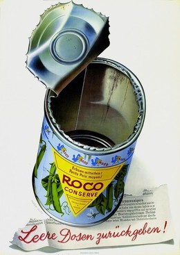 Roco Peas – Return your empty cans, Herbert Leupin