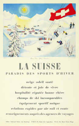 LA SUISSE – Paradis des Sports d’Hiver, Richard Gerbig