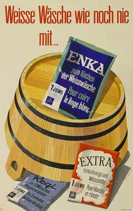 White laundry with Enka, Fritz Meyer