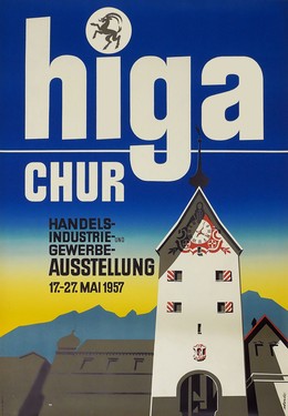 Higa Chur Handels-, Industrie- und Gewerbe-Ausstellung, Eberli, 20., Jh. CH