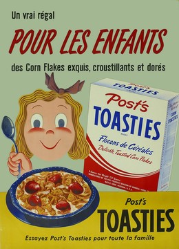 Post’s TOASTIES Corn Flakes pour les enfants, Max Dalang