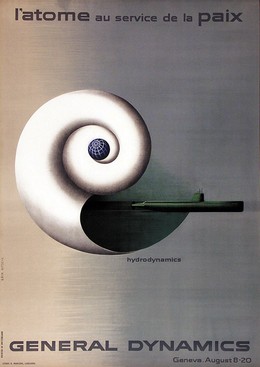 General Dynamics – Atoms for Peace – Hydrodynamics, Erik Nitsche