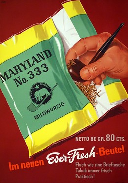 Maryland no. 330 – Im neuen Ever-Fresh-Beutel, Emil Ebner