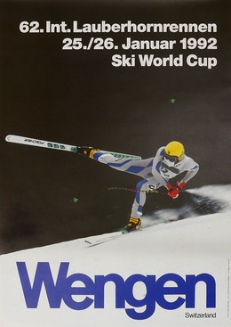 Wengen – 62. Int. Lauberhornrennen 1992, Ueli Marti