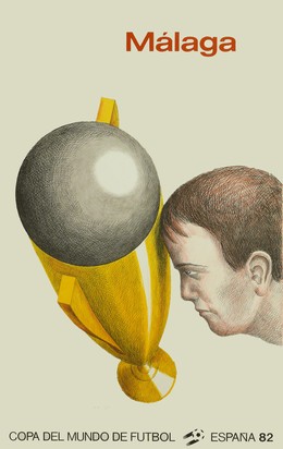 Football World Cup Spain 1982 – Malaga, Roland Topor