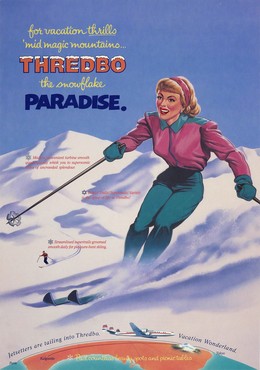 THREDBO – the snowflake PARADISE., Artist unknown