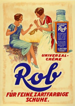 ROB for fine delicate shoes – Universal Cream, Artist unknown