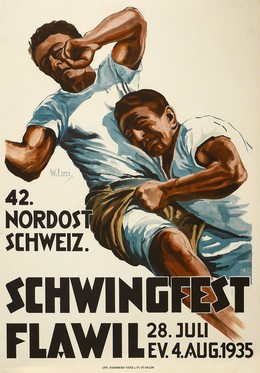 42nd Northeast Switzerland. Wrestling Festival Flawil 1935