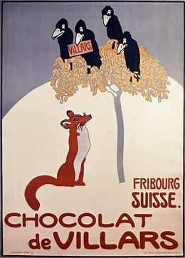 CHOCOLAT DE VILLARS – FRIBOURG SUISSE., Emil Cardinaux