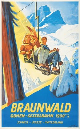 Braunwald – Gumen Chair Lift, Eric de Coulon