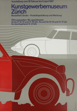 Kunstgewerbemuseum Zürich – Modellfall Citroën – Produktgestaltung und Werbung, Jörg Hamburger