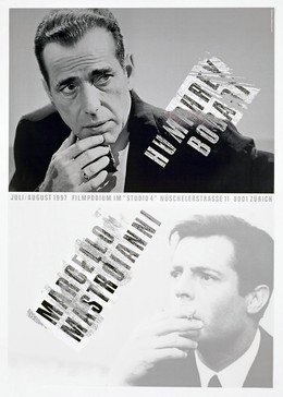 Zurich Filmpodium – Marcello Mastroianni / Humphrey Bogart, Ralph Schraivogel